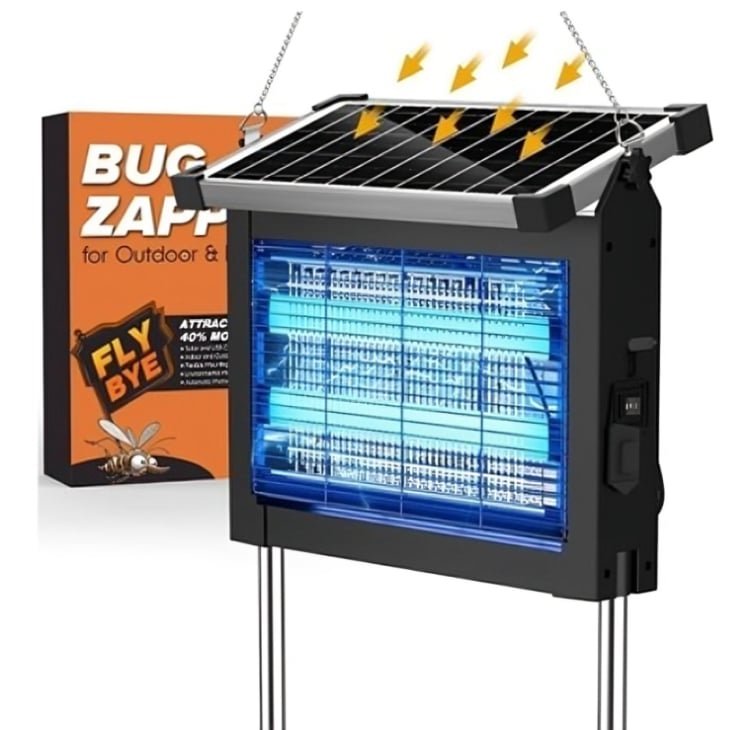 How to use NovaVolt Solar Bug Zapper